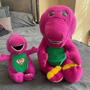 Barney Bundle: Vintage Talking Plush & Fisher Price I Love You Sings